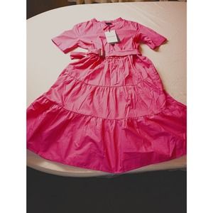 Who What Wear Pink Mini Dress NWT Womens size XS